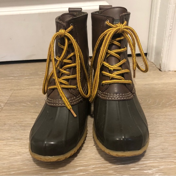 Bass ladies cougar rain fall boots size 6 - Picture 2 of 7